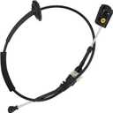 5L3Z7E395BA Automatic Transmission Shift Cable Fit for Ford F150 2005 2006 2007 2008 4.6L 5.4L V8 4R70W, Console Gear Shifter Control Replace 5L3Z-7E395-BA