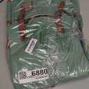 Mancio Vintage Laptop Backpack with USB Charging Port, Slim Tear-Resistant Business Backpack for Travelling, College, Casual Daypacks for Men, Women, Fits up to 15.6 Inch Notebook, Green