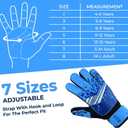Soccer Goalkeeper Gloves for Kids Boys Children Youth Football Goalie Gloves with Strong Grips