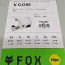 Fox Racing Unisex-Adult V Core MIPS Motocross Dirt Bike Helmet, Large, Matte White