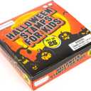 ArtCreativity Halloween Stamps for Kids, Pack of 25 Assorted Pre-Inked Spooky Stampers, Best for Party Favors, Goodie Bag Fillers, Trick or Treat Toy Supplies, Birthday Gift Bags, Pumpkin Stamp