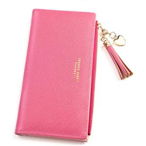Valentoria Womens Wallet Cute Elegant Long Slim Card Holder Case Minimalist Coin Purse Thin Tassels Zip Clutch Wallets for Girls Ladies | Cute, Elegant, Long, Slim, Case, Minimalist