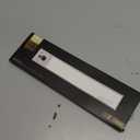 EZVALO 10inch Under Cabinet Lighting, LED Motion Sensor Light Indoor, 2400mAh USB Rechargeable Closet Lights, Dimmable & Magnetic Wireless Under Counter Lights for Kitchen, Pantry, Stairs (2 Pack)