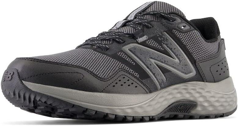 New Balance Men's Fresh Foam 410 V8 Trail Running Shoe (11.5 X-Wide, Phantom/Black/Castlerock), Size 11.5 X-Wide