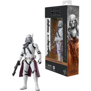 STAR WARS The Black Series Clone Commander Bacara, Revenge of The Sith Premium Collectible 6 Inch Action Figure