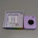 Instant Print Camera for Kids, Christmas Birthday Gifts for Girls Boys, 1080P Instant Digital Print Cameras for Toddler,Portable Toy for 4 5 6 7 8 9 10 Year Old Girl with 32GB SD Card，Purple