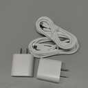 iPhone 17 16 Pro Charger Fast Charging,2Pack 20W Quick USB C Charger Block Type C Chargers Fast Charging,6FT USBC Charging Cable Cord for iPhone 17 Pro/17 ProMax/17 Air/16/16 ProMax/16e/15 Pro/15 Plus