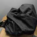 Reinforced T-Top Boat Cover with Motor Cover, Heavy Duty Waterproof Tear-Resistant Boat Cover for Center Console Boat with T TOP Roof, Fit 18ft-20ft, Black