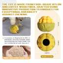 Frozen Treat Dispensing Dog Toy - Interactive Large Chew Toy for Aggressive Chewers, Freezable Fillable Rubber, Reduces Anxiety, Easy to Clean,for Small Medium Large Breeds