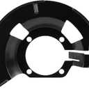 cciyu 5015128AA Brake Dust Shield Front Right Fit for Dodge for Ram 2500 2000-2002,for Dodge for Ram 3500 2000-2002, Black Brake Backing Plate 1PC