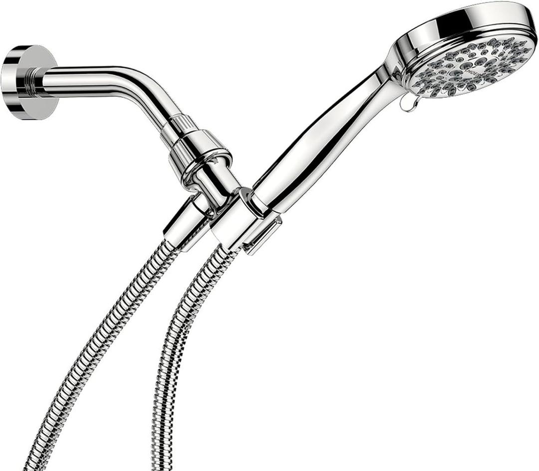 Moen Ignite Chrome Hand Held Shower Head Package With 2.5 GPM High Pressure Spray, 20091