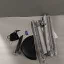 luckystyle Smart RGB+IC Corner Floor Lamp,Bright LED Tall Modern Floor Lamp with APP and Remote,Ambient Lighting Color Changing Standing Lamps with Music Mode and Timing for Living Room,Bedroom,Party (Black)