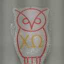 Omega Sorority Neon Sign for Wall Decor Dimmable Omega Neon Light Suitable for Gathering Party Living Room Bedroom Birthday Gift for College Student with Sorority Light Up Sign for College Size16.5*9.3In(P072) (Red-Owl)