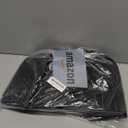 UCGOU Bubble Mailers 4x8 Inch Black 50 Pack Usable Size 4x7 Padded Envelopes Small Business Mailing Package Opaque Self Seal Adhesive Waterproof Boutique Shipping Bags for Jewelry Makeup Supplies #000