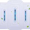 3 Pack 2026 Upgraded Plug in Air Ionizers for Home,Ionic Air Purifier for Home Office Bedroom Bathroom Living Room Quiet and Portable Air Freshener for Bedroom(3,White)