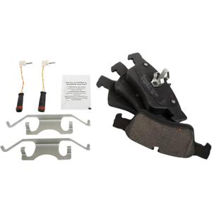 TRQ Front Ceramic Brake Pads Compatible with 2008-2017 Mercedes-Benz