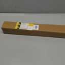 No Tools No Drill Cordless Roman Shades for Indoor Windows 100% Blackout, for Window Size 22" W 48" H White