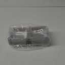 100 Count Clear Plastic Hinged Take Out Containers Clamshell Takeout Tray Food Clamshell Containers Outside Diameter for Dessert, Snacksetc, Cakes Slice, Cookies, Salads
