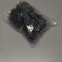 4 Pack- Battery Operated Outdoor Tree String Lights with 50 Warm White LEDs on 16.5ft/5m of Dark Green Cable,Outdoor Battery Xmas Wreath Lights with Timer for Christmas Yard Holiday Decoration