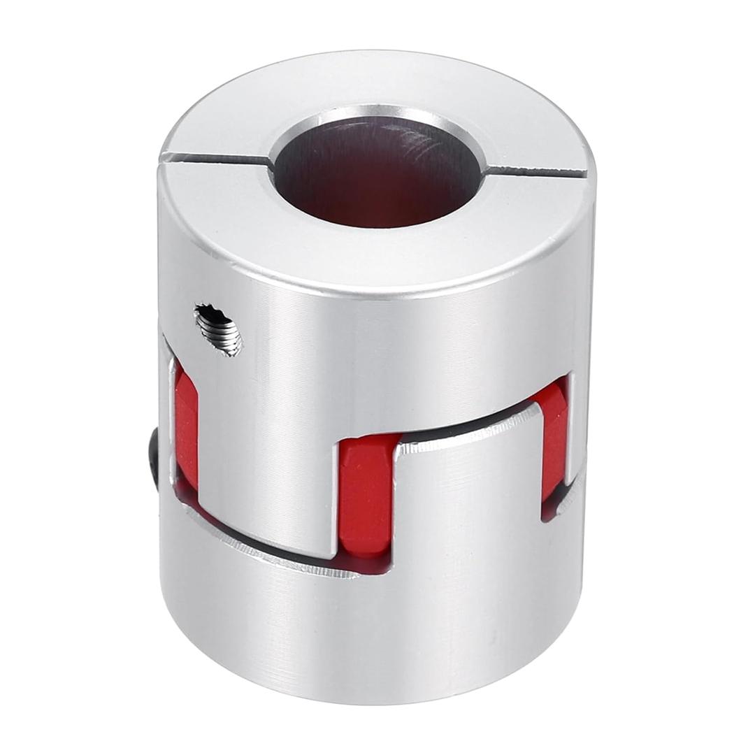 MECCANIXITY Aluminum Shaft Coupling Shaft Coupler 8mm to 14mm Flexible Spider Coupling L35mm x D30mm Coupler Jaw Spider Shaft Joint Connector for 3D Printers DIY CNC Router Milling Machine