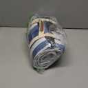 Picnic Blankets Outdoor Extra Large - 80"x80" Waterproof Beach Blanket, Machine Washable 3-Layer Foldable Park Mat with Sandproof Backing for Grass, Hiking, Travel, Concerts, Indoor (BlueStrip)