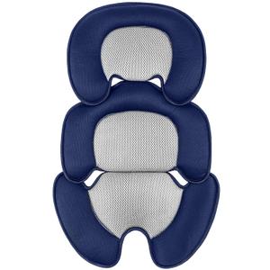 Newborn Baby Support Cushion Infant Insert 3D Mesh Breathable Liner Compatible with Stroller, Car seat, High Chair Etc (Blue)