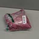 Pink Rose Satin Asymmetrical Off-the-Shoulder Dress. XL