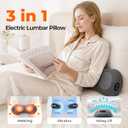 Lumbar Massager with Heat Gentle Vibration & Airbag Stretch