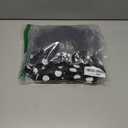 JenPen 5 Pcs Halloween Vintage Polka Dot Dress for Women 1950s Derby Tea Party Attire Retro Pencil Bodycon Size M