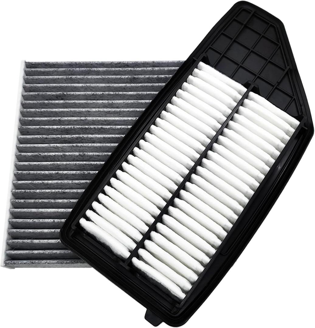 Cabin & Engine Air Filter for Insight 1.5L L4 Gas 2019-2022. Replacement for CP182, CF11182, 80292-TF0-G01, CA12952, 17220-6L2-A01