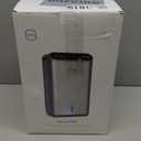 Dehumidifiers for Home, Up to 800 Sq.ft, 86oz Water Tank, Dehumidifiers for Bedroom with Essential Oil Diffuser, 7 Color LED Light, 24H Timer, Auto Shut-off, Ideal for Bathroom Basement Closet RV (Black)