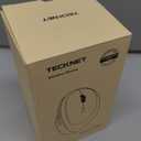 TECKNET Ergonomic Mouse, Bluetooth Wireless Vertical Mouse, Rechargeable Battery, Quiet Clicks, 4800 DPI Adjustable, BT5.0/3.0 & 2.4G Connect, Easy to use, Wide Compatibility - Black