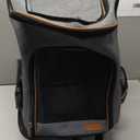 Lekereise Cat Backpack Expandable Pet Carrier Backpack for Small Cats and Dogs, Airline-Approved Foldable Dog Carrier Backpack with Inner Safety Leash, Grey (21.7"L x 13.0"W x 15.0"H)