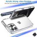 Ultra-Clear Hybrid Case Shockproof & Anti-Yellowing Phone Case | TPU + Acrylic Dual Protection | Slim Fit & Scratch-Resistant Design for iPhone 17 pro