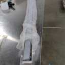 Offset Linear Shower Drain, Shower Drain 60 inch with 2-in-1 Tile Insert Cover, Brushed AISI 304 Stainless Steel Side Outlet Shower Floor Drain with Hair Catcher and Adjustable Feet