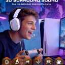 NUBWO HG04L Gaming Headset for PS5/PS4, Xbox Series X|S/Xbox One, Switch 250g Lightweight, Clear Unidirectional Mic, Soft Memory Earmuffs, 3.5mm Jack for Gaming & Work