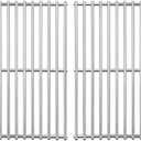 BBQ-PLUS 15 Inch Cooking Grates Replacement Parts for Broil-Mate 165154 195554 Broil King 986557, 9869-54 9869-57 Signet Crown Huntington 6666-54 Sterling 1155-54 Solid Stainless Steel Grill Grids