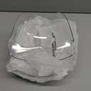 4 Pack Face Shield with Glasses, Face Mask Shield Anti-Fog Clear Ultra Clear Reusable Protective Plastic Face Shield Mask Droplet Splash Guard for Women Men Kids (01.transparent(4 Pcs))