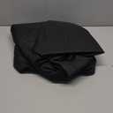 ULTCOVER Rectangular Gas Fire Pit Table Cover 52x34 inch Waterproof Heavy Duty Firepit Cover, Black