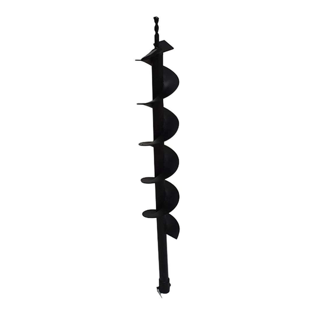 findmall Earth Auger Drill Bits 4" 6" 8" 10" 12" for Gaseous Fluid Powered Post Fence Hole Digger