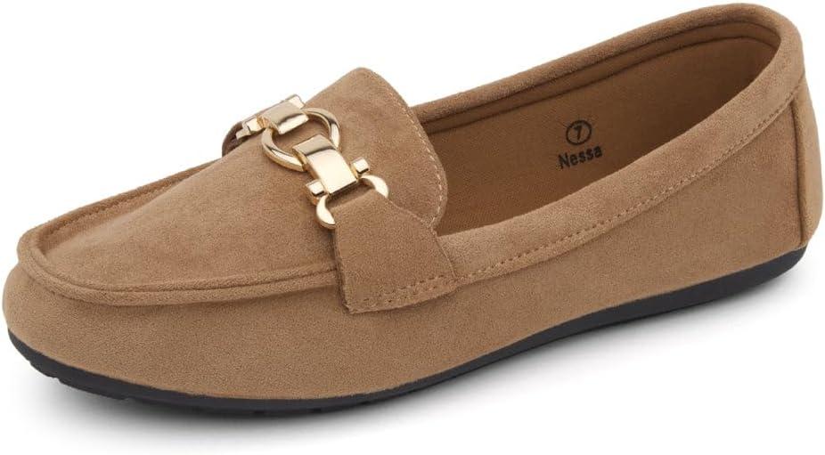 Herstyle Loafers for Women, Penny Loafers Slip On, Business Casual Shoes, Comfortable Work Flats, Lightweight Walking Shoes for Travel & Daily Wear, 10