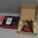 WiFi 6E AX210 PCI-E WiFi Network Card BT5.3 160MHz Tri-Band Expands WiFi into 6GHz/5GHz/2.4GHz 5400Mbps Gigabit AX210ngw Desktop PC PCIe Wireless Adapter WiFi 6E 802.11ac ax MU-MIMO for Windows 11/10