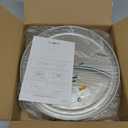 Drosbey 36W Dimmable LED Ceiling Light Fixture, 12 inch Flush Mount Light Fixture, Ceiling Lights for Bedroom, Kitchen, Bathroom, Super Bright 4000 Lumens, 400W Equivalent, 5000K Daylight White (Brush Nickel-Daylight)