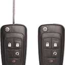 Keyless Entry Remote Control Key Fob Replacement Fits for GMC Terrain 2010-2021 Buick Encore 2014 2015 2016 2017 2018 Chevy Equinox Impala Sonic OHT01060512 V2T01060512 20873622 20835400