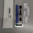 Wahl Lithium 2 in 1 Battery Pen Detail Touch Up Trimmer for Nose, Ear, Neckline, Eyebrow, & Other Detailing - Blue - by The Brand Used by Professionals - Model 5643-200