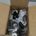 3 Inches Prep Table Wheels, Expanding Stem Casters, Threaded Swivel Casters Set of 4 Heavy Duty Castors Fit 7/8",1-1/4",1-1/2"and 1-5/8"ID Tube Pipe Legs for Stainless Steel Kitchen Cart,Shelving Rack