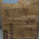 HOMLAND 3 Wheel Walkers for Seniors, FSA/HSA Eligible Foldable Wheeled Rollator with Cane Hold and Cup Hold, Lightweight Three Wheel Rolling Walker Height Adjustable for Seniors