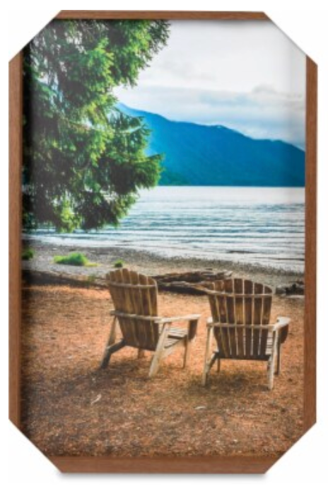 New View Lake House Shadow Box Set of 1