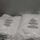 Digital Decor 100% Cotton Luxury Hotel Pillows Standard Size Set of 2, Cooling Hypoallergenic Down Alternative Pillows for Sleeping, Firm Support for Side & Back Sleepers, Made in USA, 26" x 20"