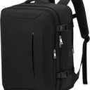 Travel Backpack, Carry On Backpack Airline Approved, 18x14x8 Travel Bag, 30L Personal Item Bag for Women and Men, Water Resistant Lightweight Weekender Bag, Casual Daypack for Business